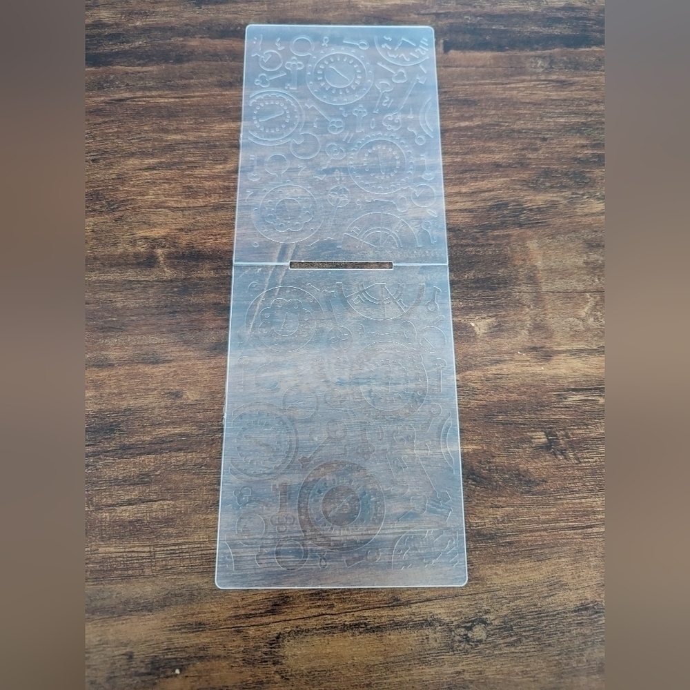 FREE WITH PURCHASE-Key Embossed Folder-Plastic-Card Making Embossing Machine - Picture 2 of 3